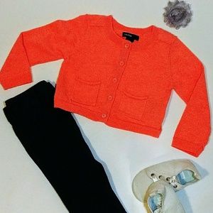 Baby Gap Tangerine Sweater Girl